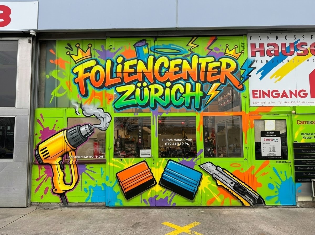 Foliencenter Zürich Werkstatt